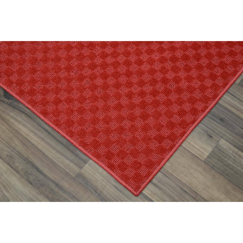 Garland Rug Medallion Chili Pepper Red 2 ft. x 8 ft. Runner Rug