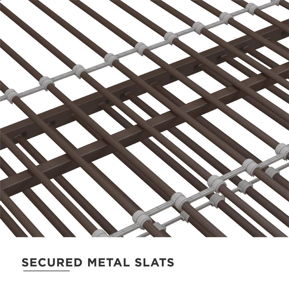 DHP Tokyo Brushed Bronze Trundle Day Bed