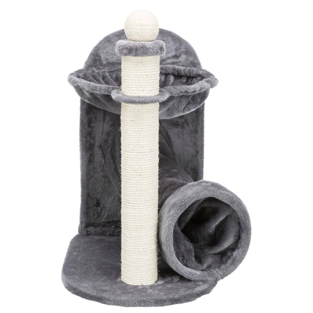 TRIXIE Gray Baza Gandia Scratching Post with Hammock