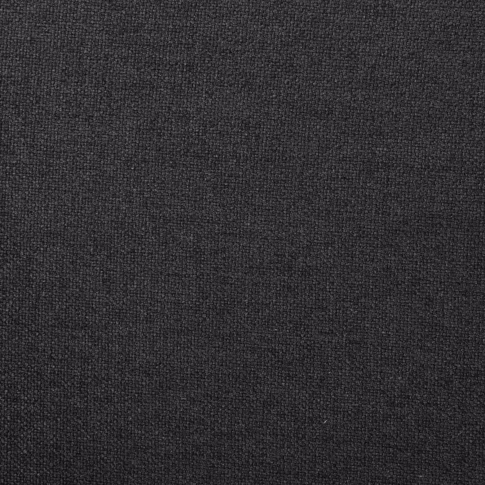 Noble House Elisha Dark Charcoal Bench with Upholstered (16.5 in. x 47.25 in. x 15.75 in.)