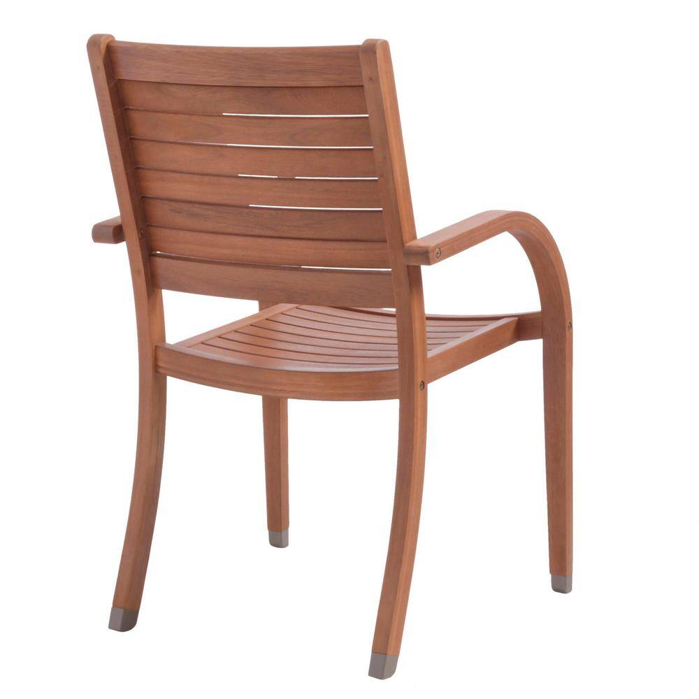 Amazonia Arizona Oval 7-Piece Eucalyptus Patio Dining Set