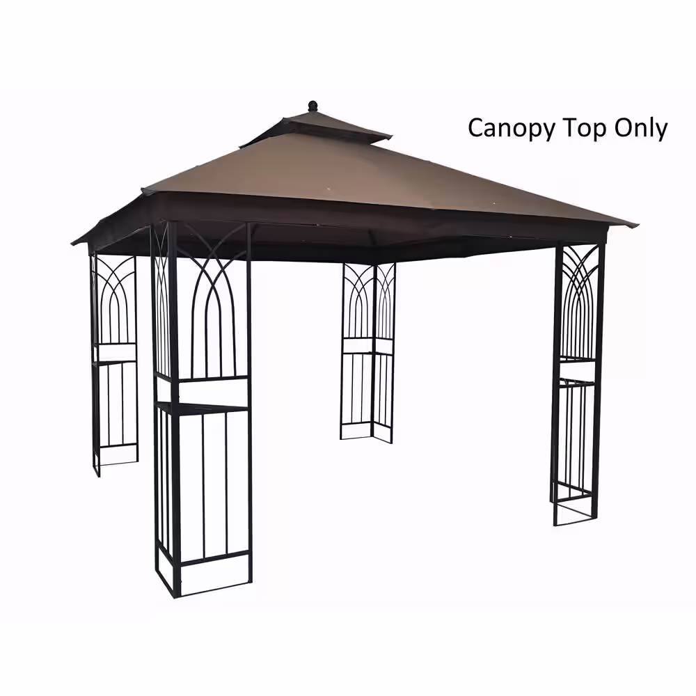 APEX GARDEN Harmony Gazebo 10 ft. x 10 ft. Replacement Canopy