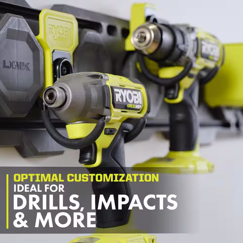 RYOBI LINK Reversible Tool Hook (4-Pack)