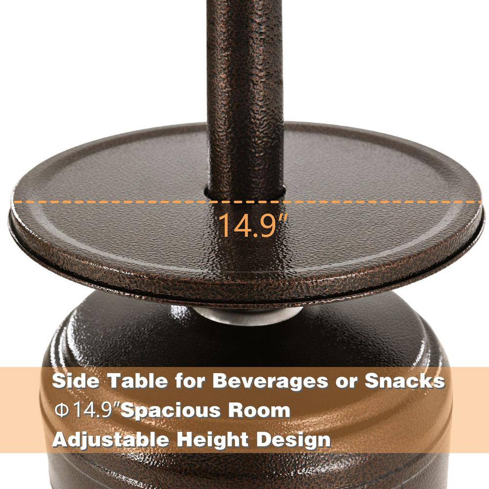 maocao hoom 48,000 BTU Metal Propane Patio Heater