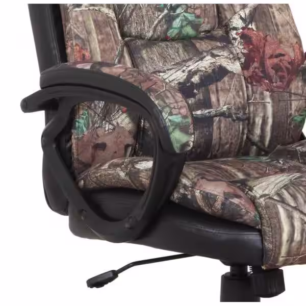 American Furniture Classics 26 in. Width Big and Tall Mossy Oak Upholstery Executive Chair with Adjustable Height