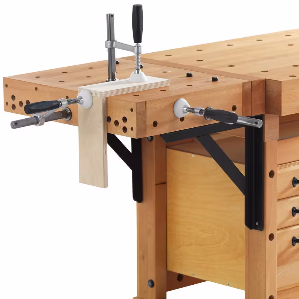 Sjobergs Elite 2500C Plus SM04 98 in. L Workbench with Cabinet Combo