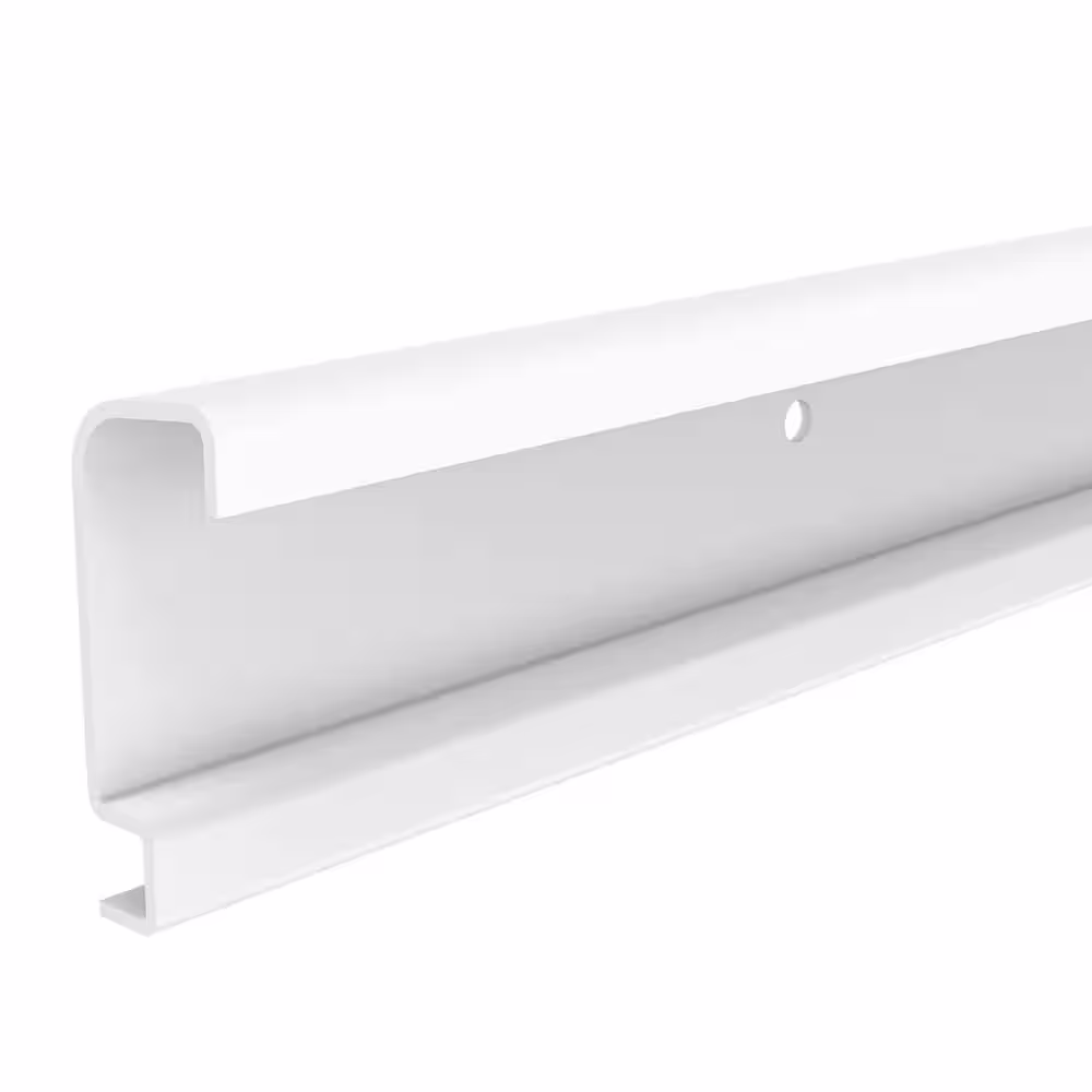 ClosetMaid ShelfTrack 24 in. White Hang Track (2 Pieces)
