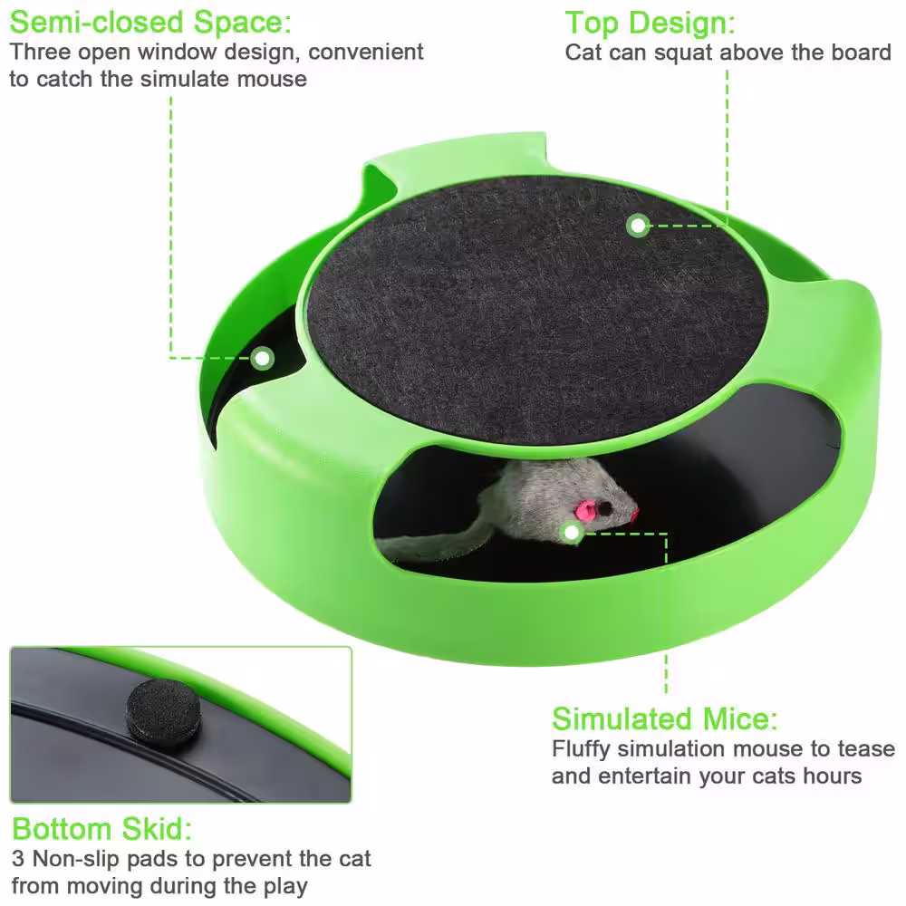 None Cat Interactive Scratching Toy