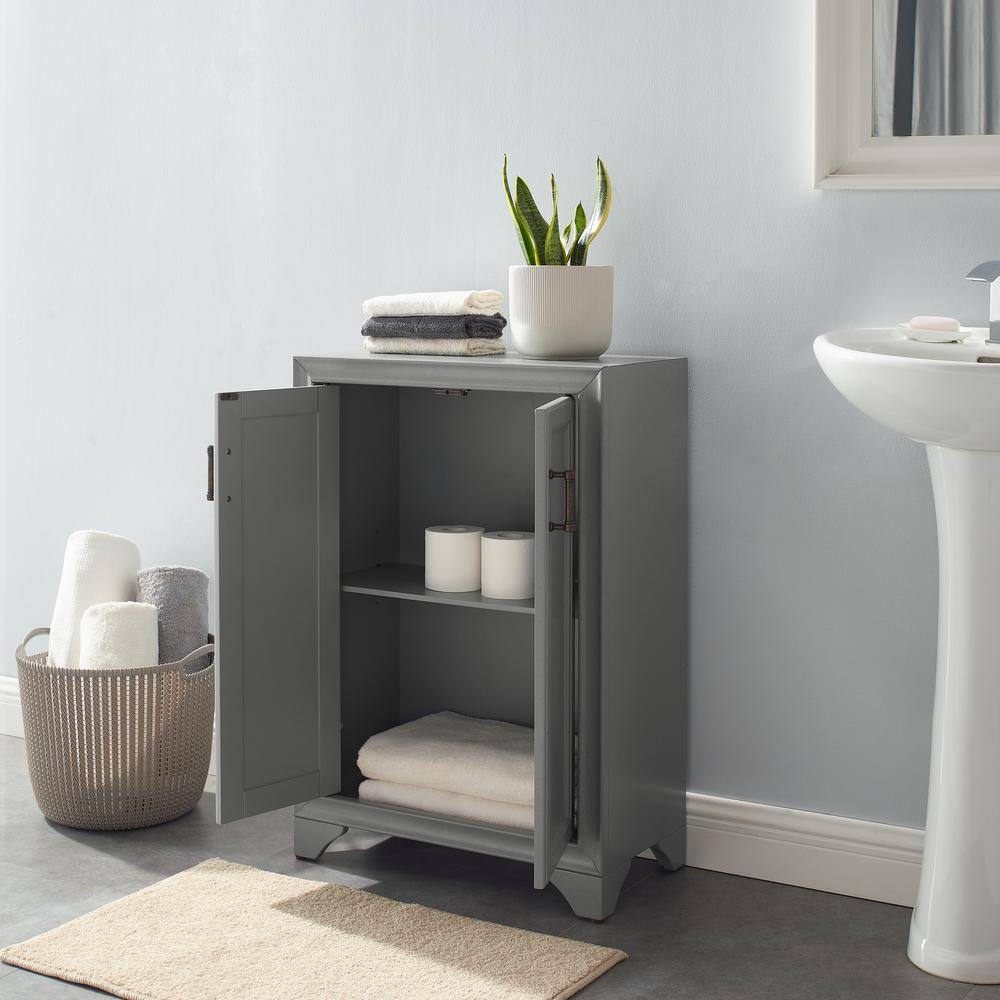 CROSLEY FURNITURE Tara Gray Accent Cabinet