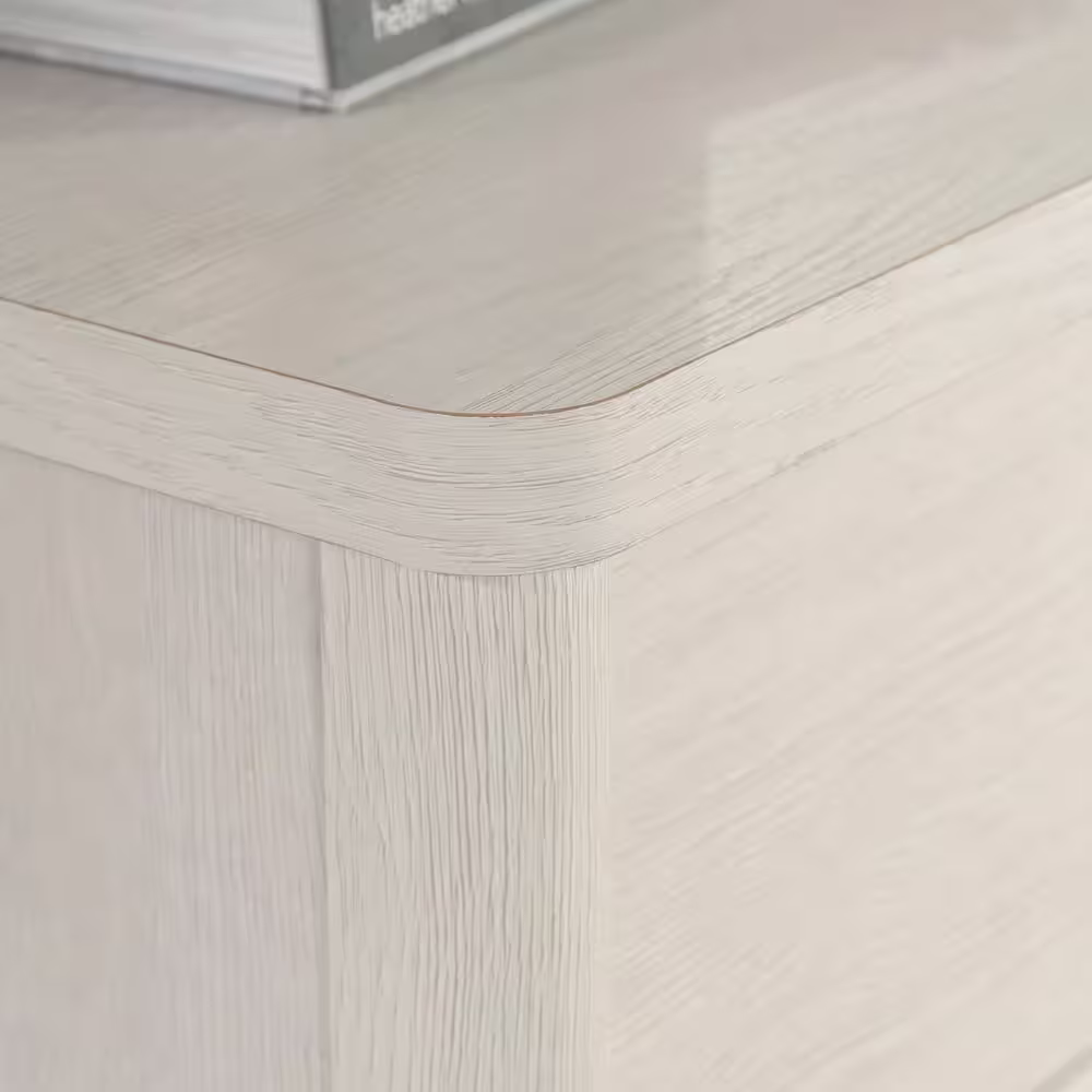 SAUDER Dover Edge 6-Drawer Glacier Oak Dresser 32.795 in. x 50.945 in. x 17.244 in.