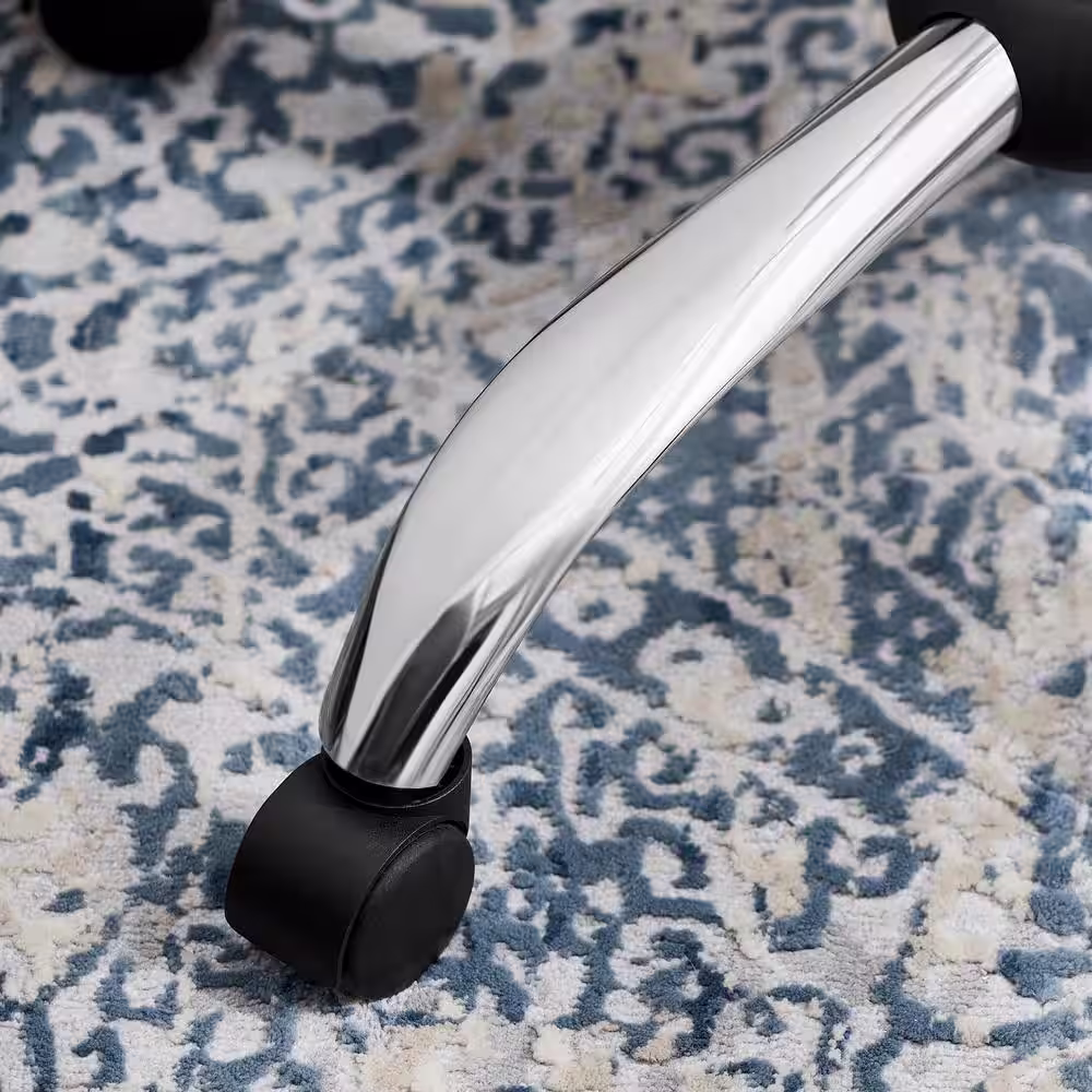 StyleWell Tapley Retro Upholstered Office Chair in Gray