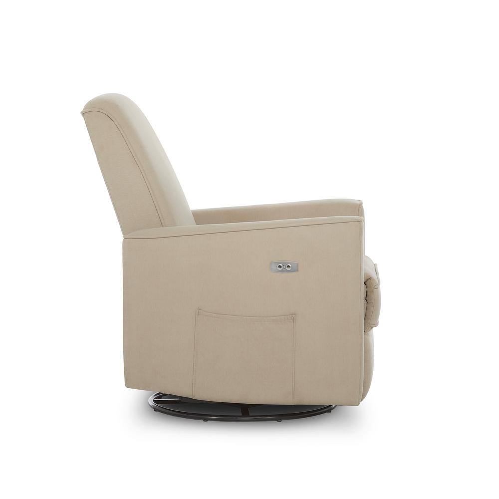 Evolur Harlow Deluxe Glider Power Recliner Rocker