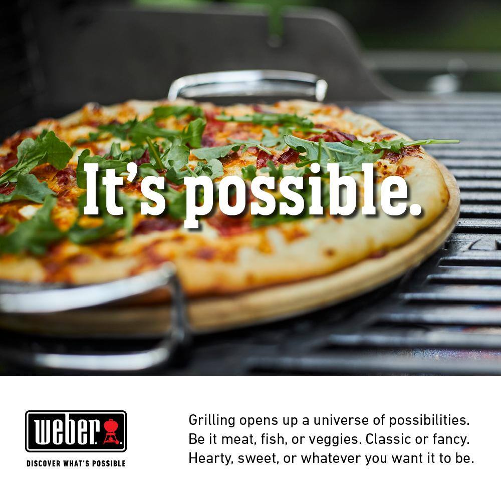 Weber Genesis II EX-335 3-Burner Natural Gas Smart Grill in Black