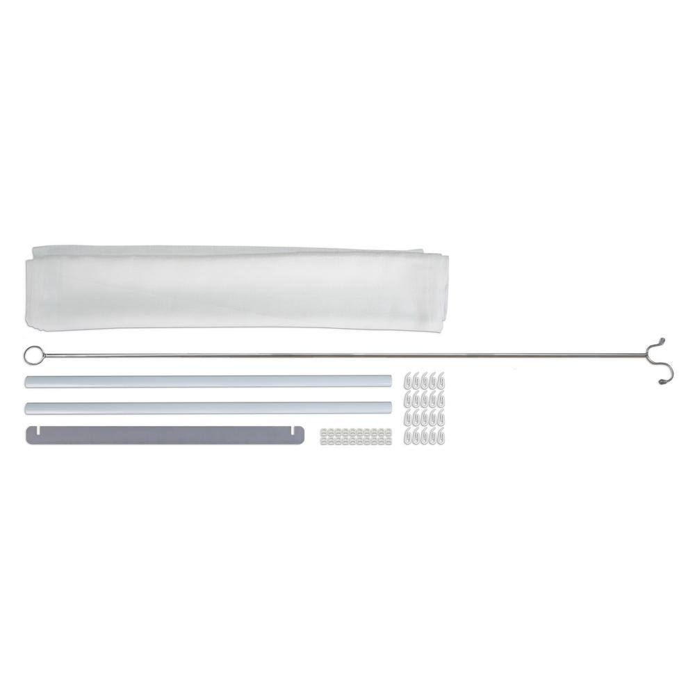 CANOPIA by PALRAM Stockholm 11 ft. x 22 ft. White Patio Cover Shade