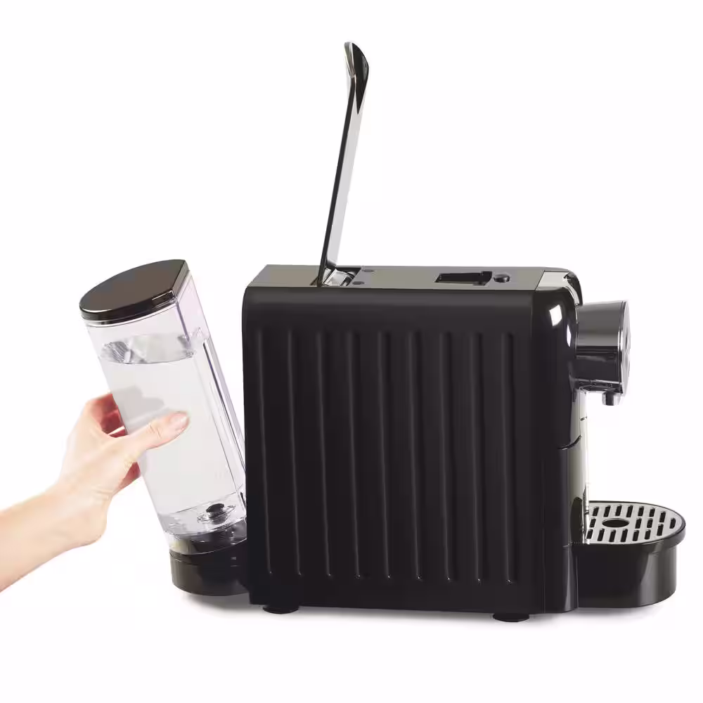 Hamilton Beach 1-Cup Black Espresso Machine