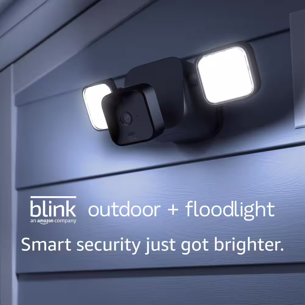 Blink Wireless Outdoor 1-Camera System Plus Floodlight