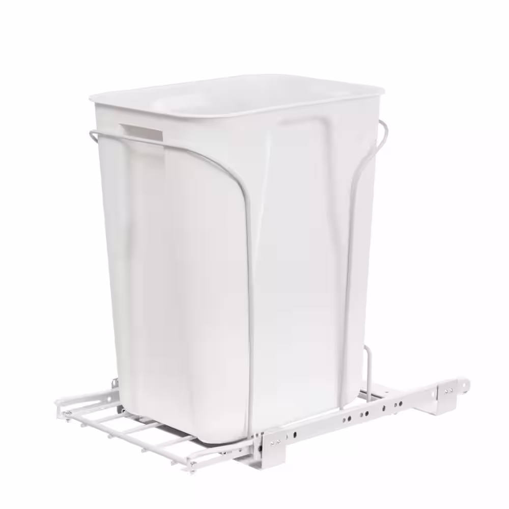 Everbilt 72.83 in. H x 3.44 in. W x 19.29 in. D White Steel Cube Storage Bin