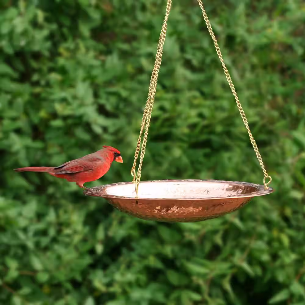 Good Directions Pure Copper Hanging Bird Bath