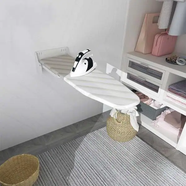 None 180Â° Rotatable Wall-Mounted Folding Ironing Board