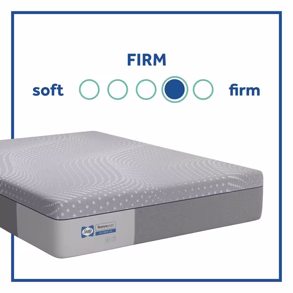 Sealy Lacey Queen Firm Hybrid 13 in. Mattress