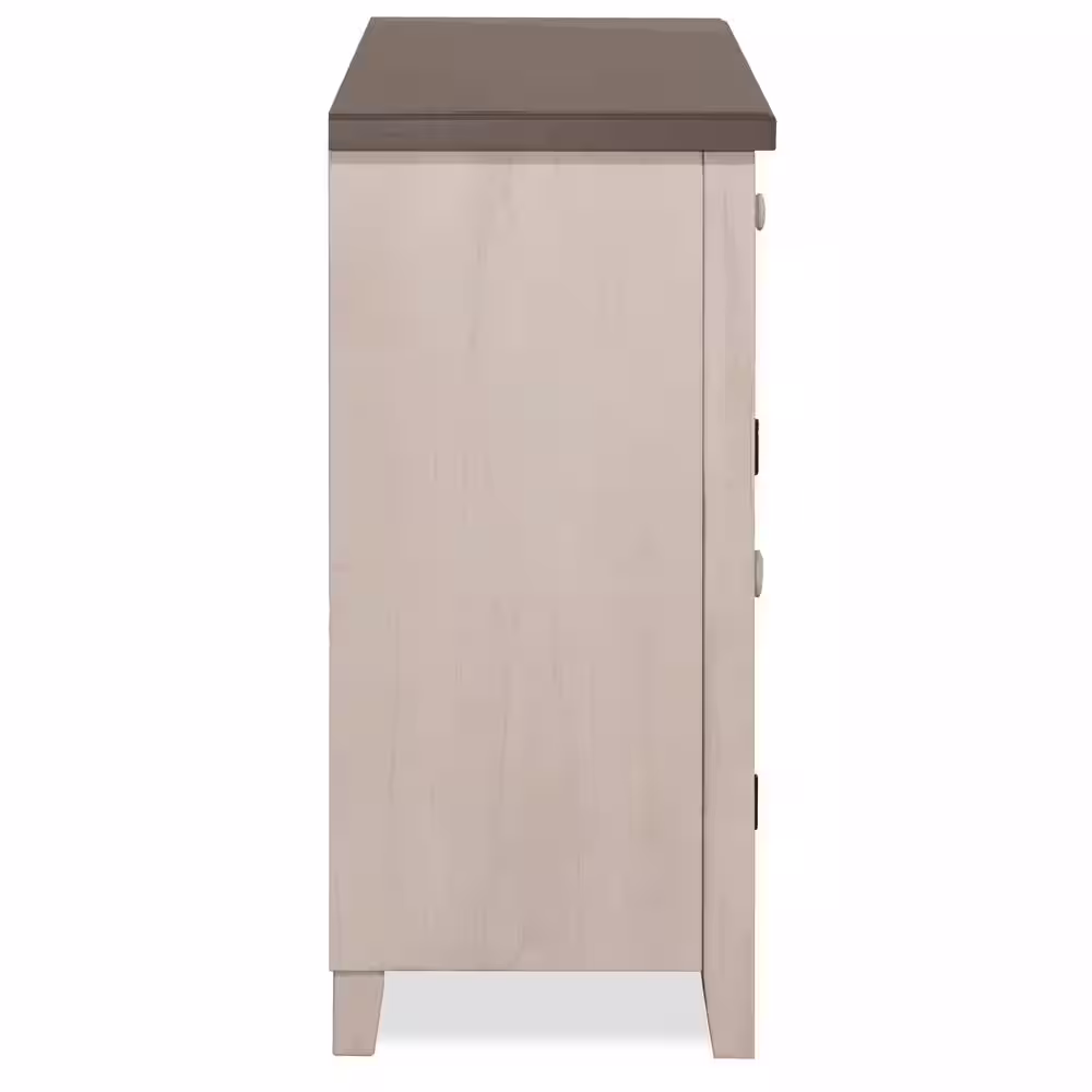 Hillsdale Furniture Clarion Sea White Server