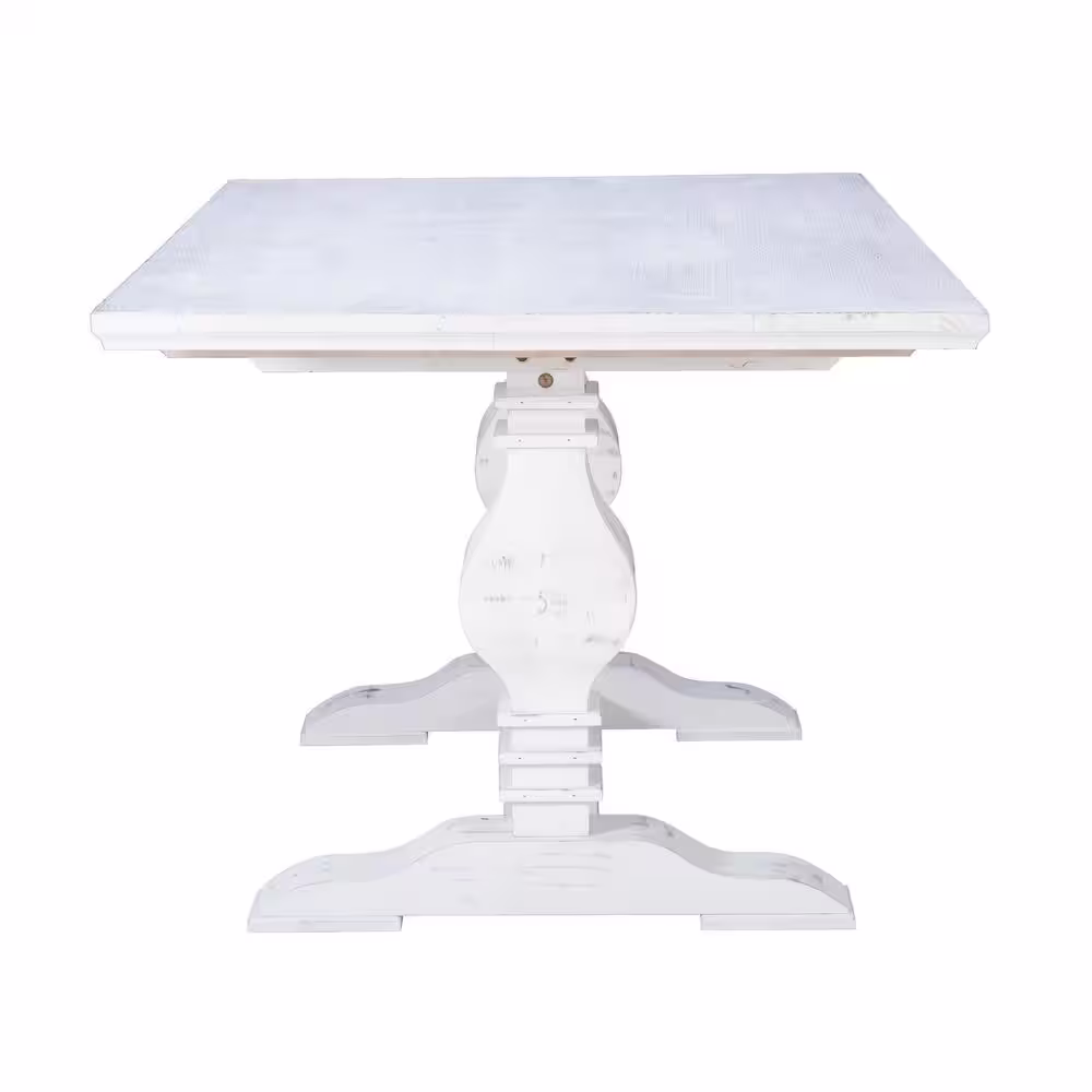 Linon Home Decor Reeser White Dining Table