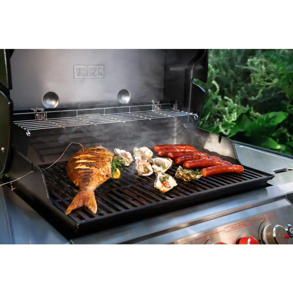 Weber Genesis II EX-335 3-Burner Natural Gas Smart Grill in Black