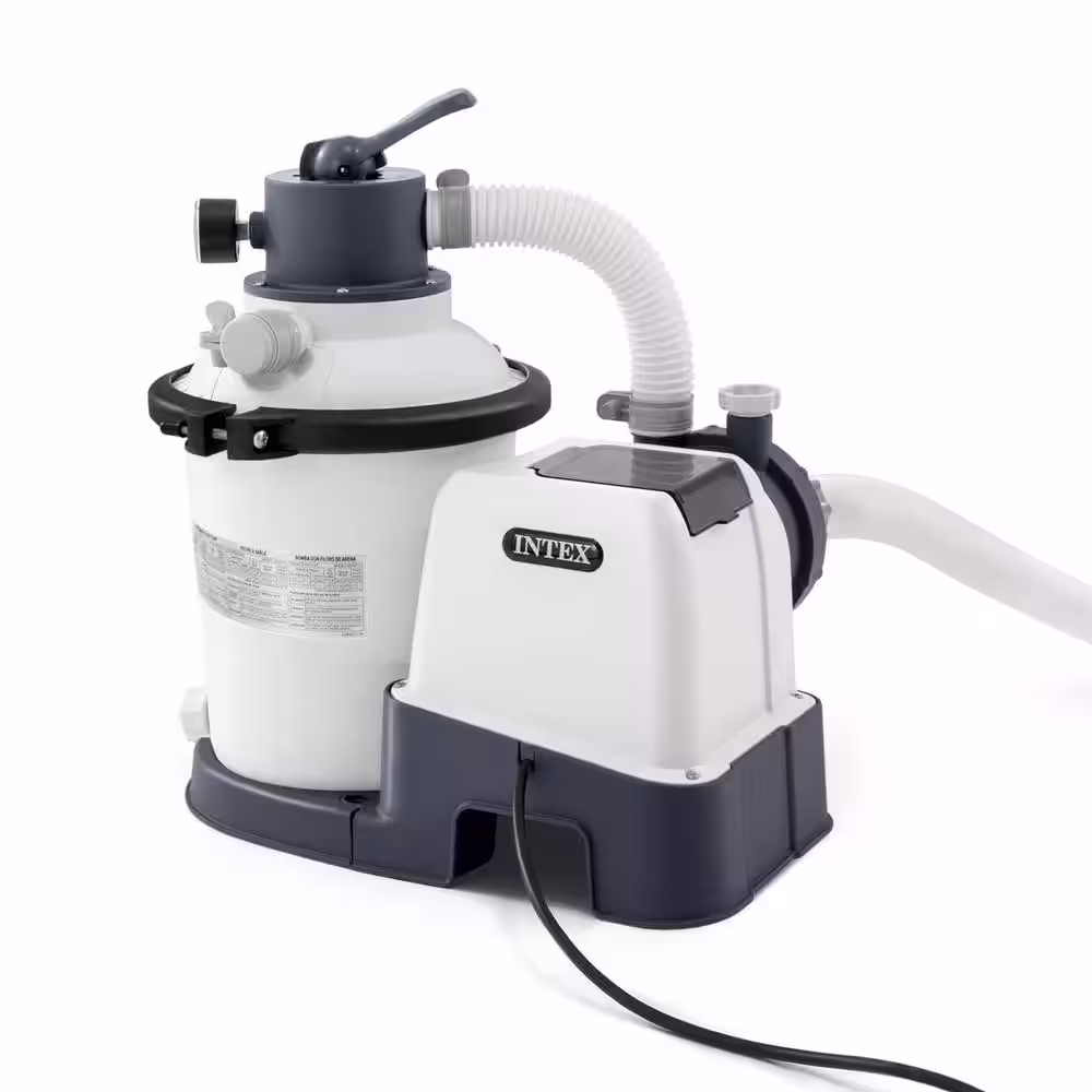 INTEX Ultra XTR 14 ft. Round 42 in. D Metal Frame Pool Set with Pump