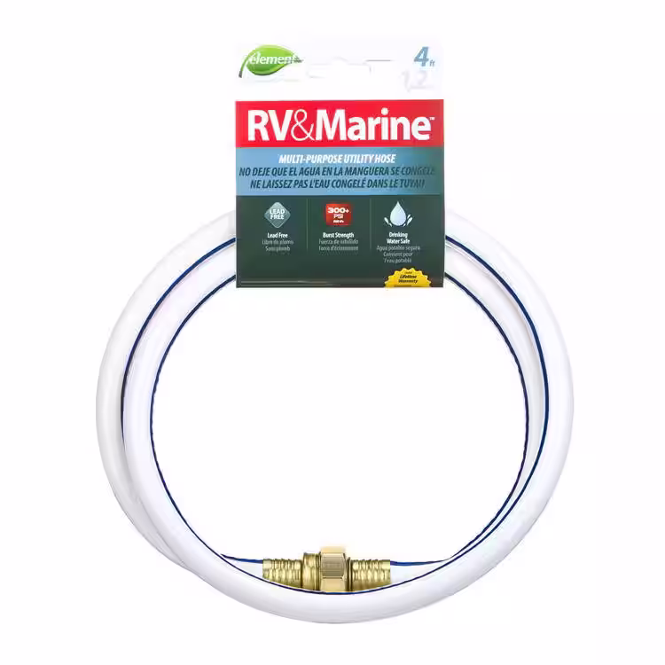 None RV&Marine 5/8 in. x 25 ft. Medium-Duty Hose