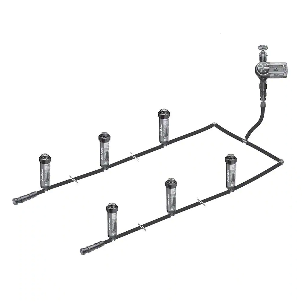 Rain Bird Easy to Install In-Ground Automatic Sprinkler System