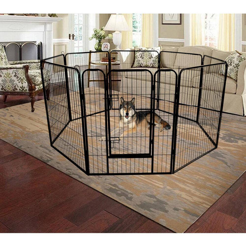 None High Quality Wholesale Cheap Best Large Indoor Metal Puppy Dog Run Fence Iron Pet Dog Playpen Dog Pens