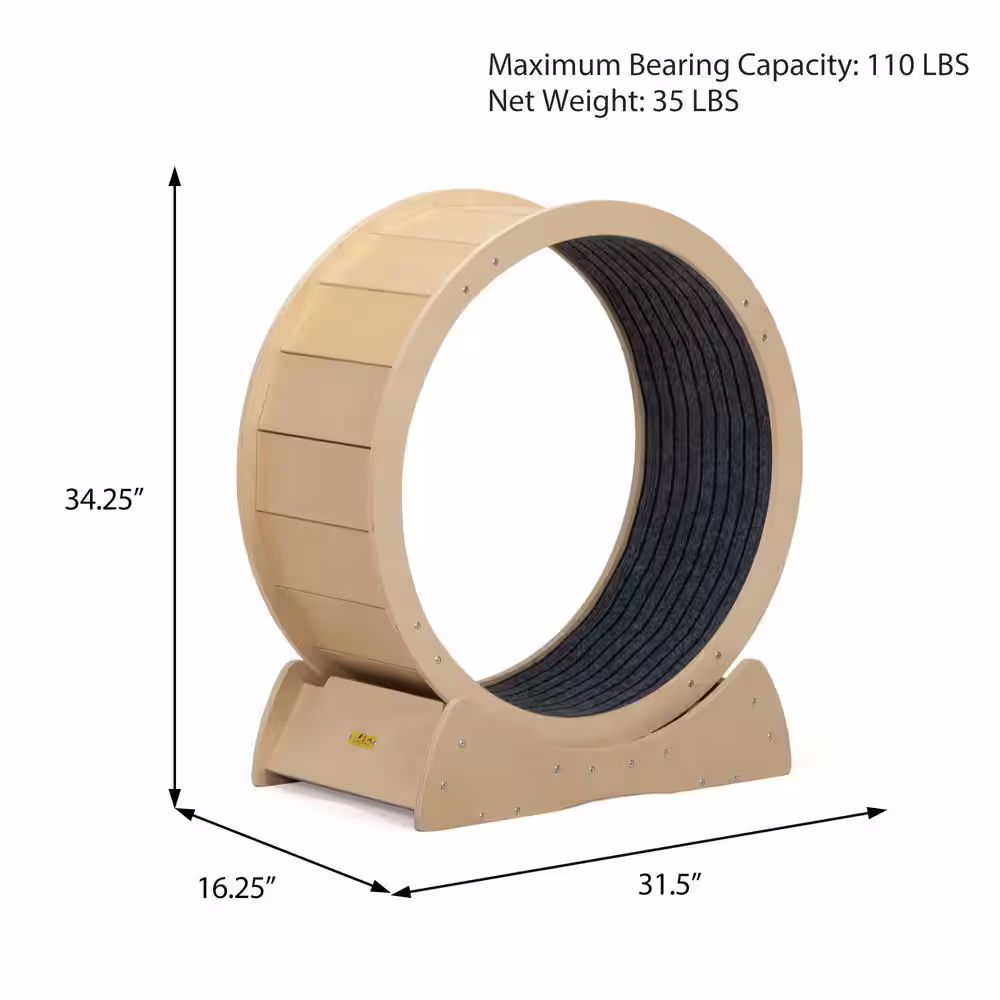 COZIWOW Cat Treadmill Exercise Wheel, Mute Pulley