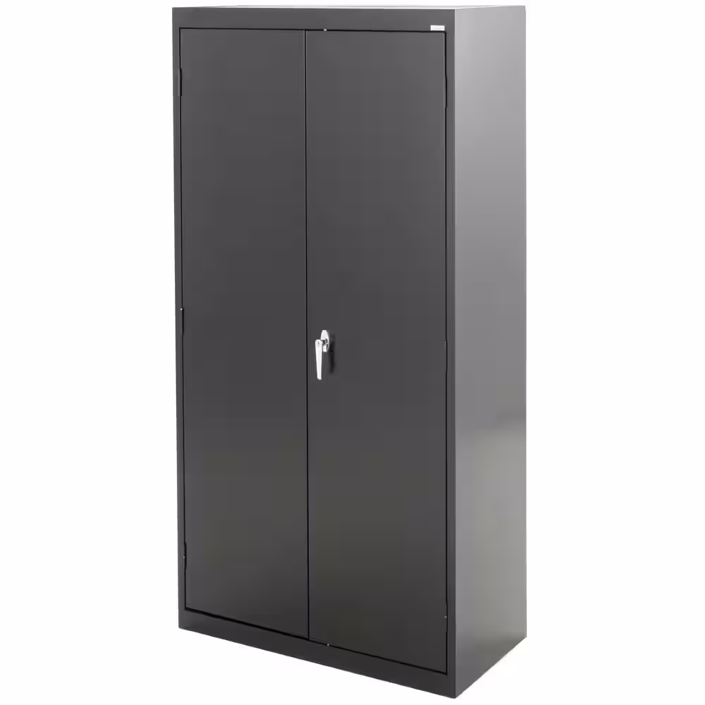 Sandusky Classic Series ( 36 in. W x 72 in. H x 24 in. D ) Steel Garage Freestanding Cabinet in Black