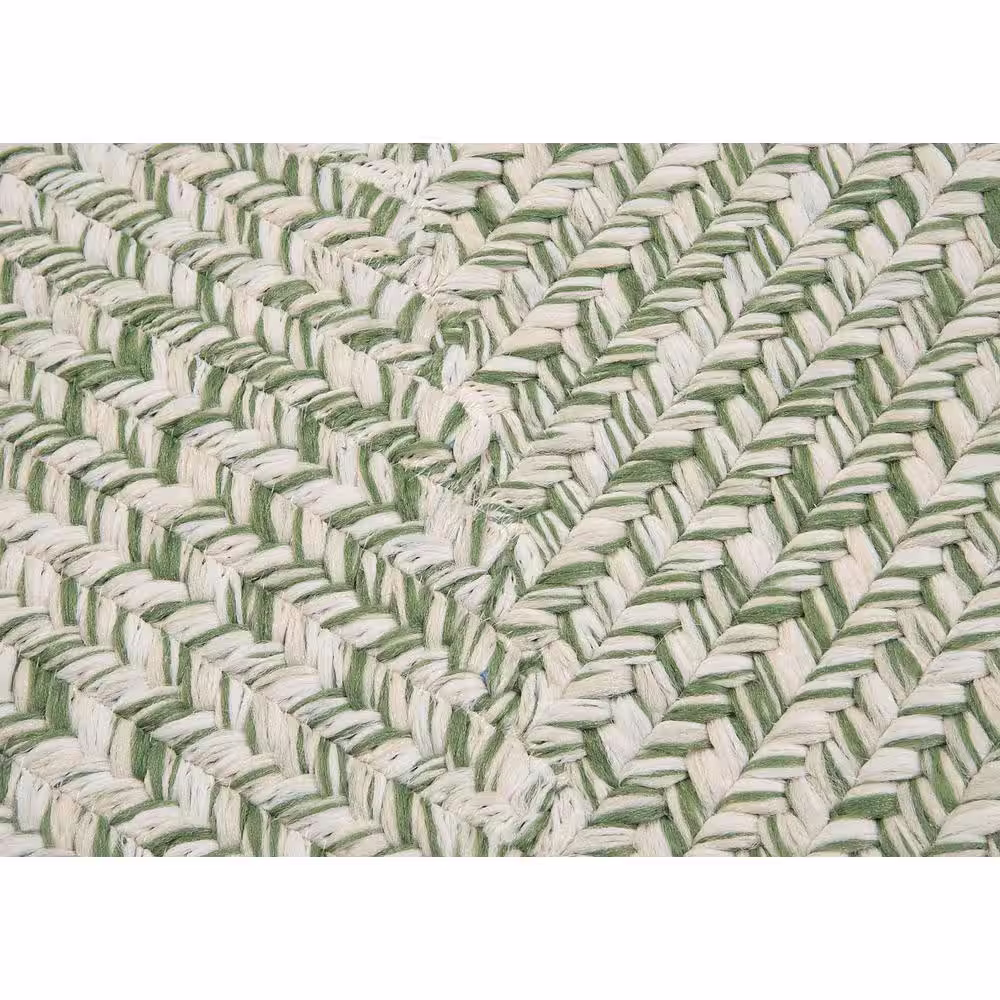 Home Decorators Collection Marilyn Tweed Moss 7 ft. x 9 ft. Braided Area Rug