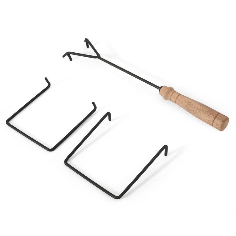 Noble House Berwick 29 in. Gray Wood Burning Fire Pit