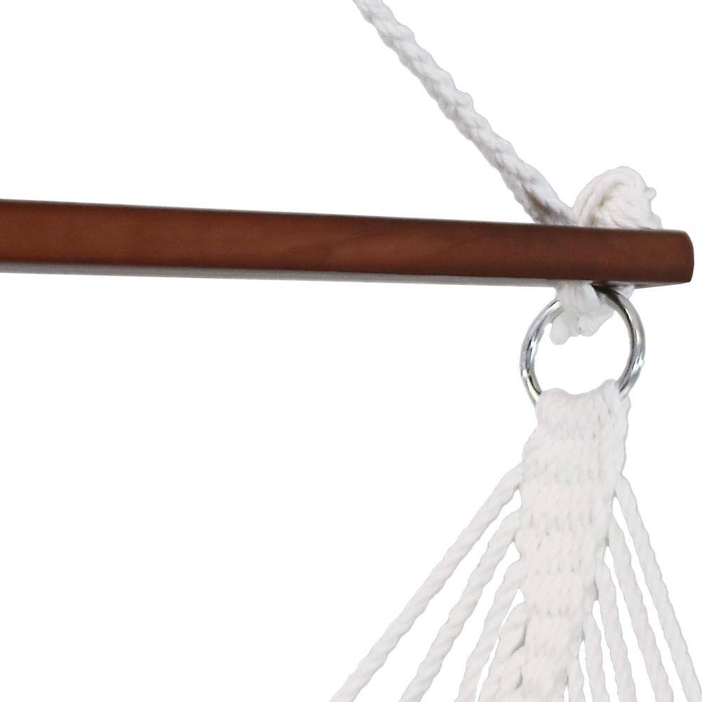 Sunnydaze Decor 3.5 ft. Fabric Tufted Victorian Hammock Swing in Gray