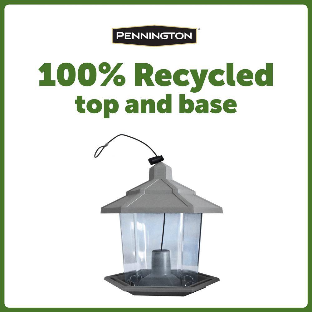 Pennington Earth Smart Recycled Petite Ecozebo Wild Bird Feeder
