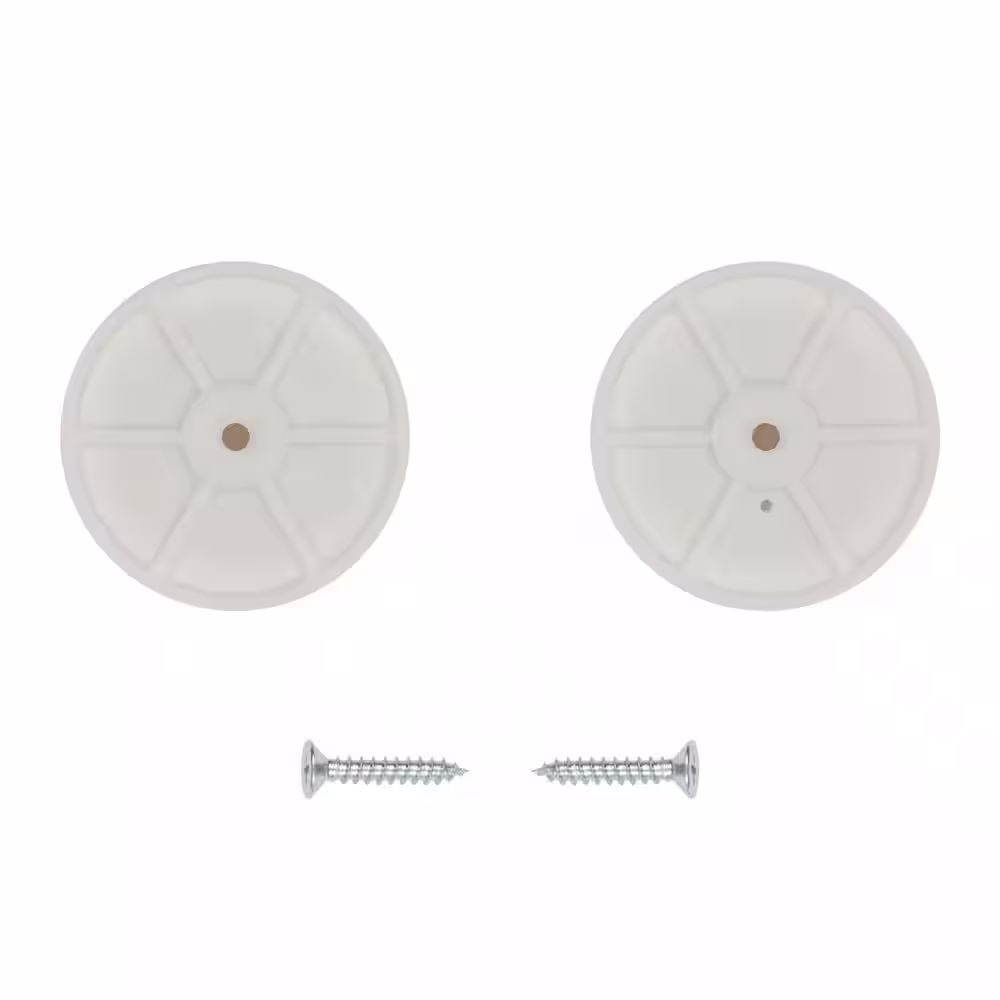 Everbilt Plastic Pole Sockets White