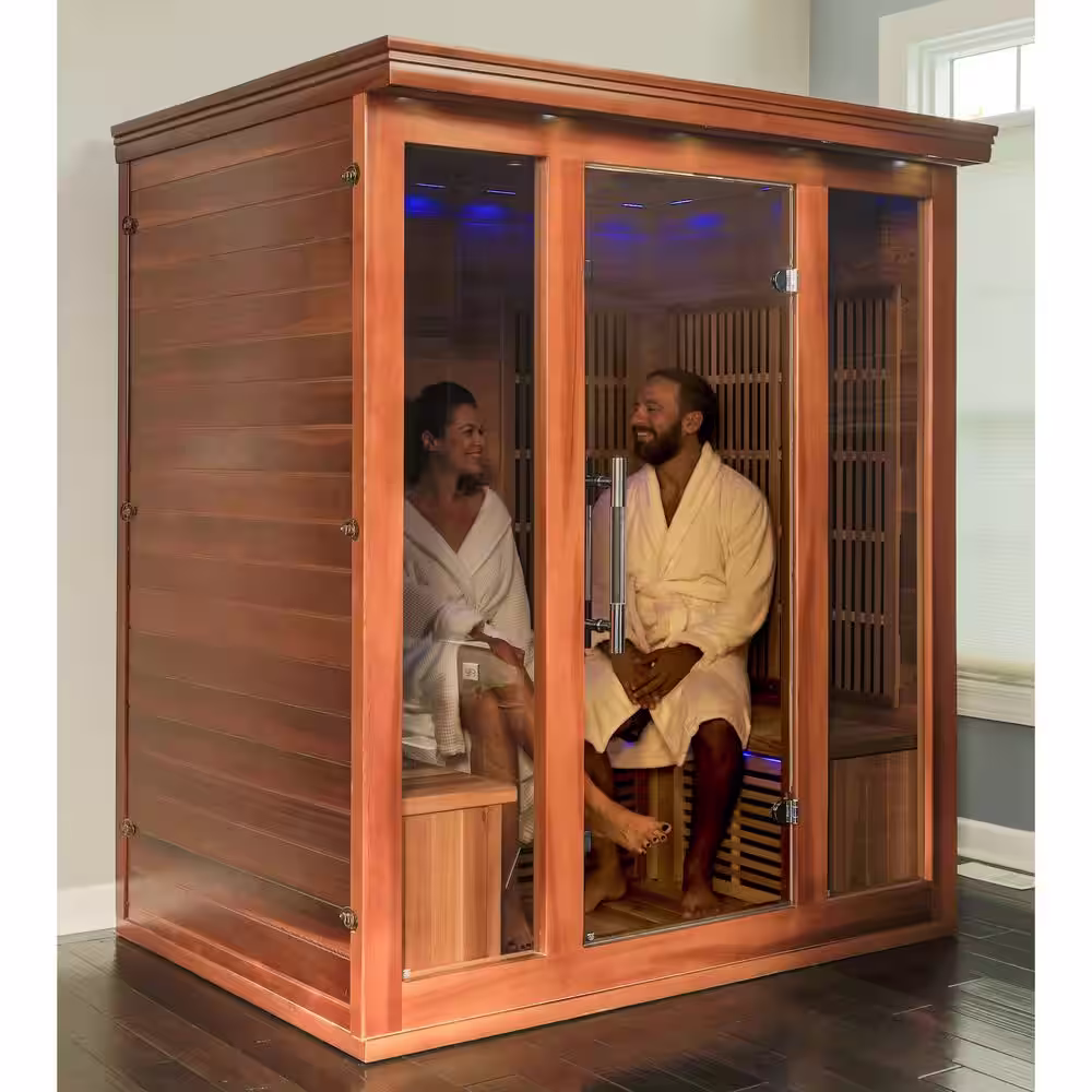 Radiant Sauna 4 to 5-Person Cedar Elite Premium Sauna