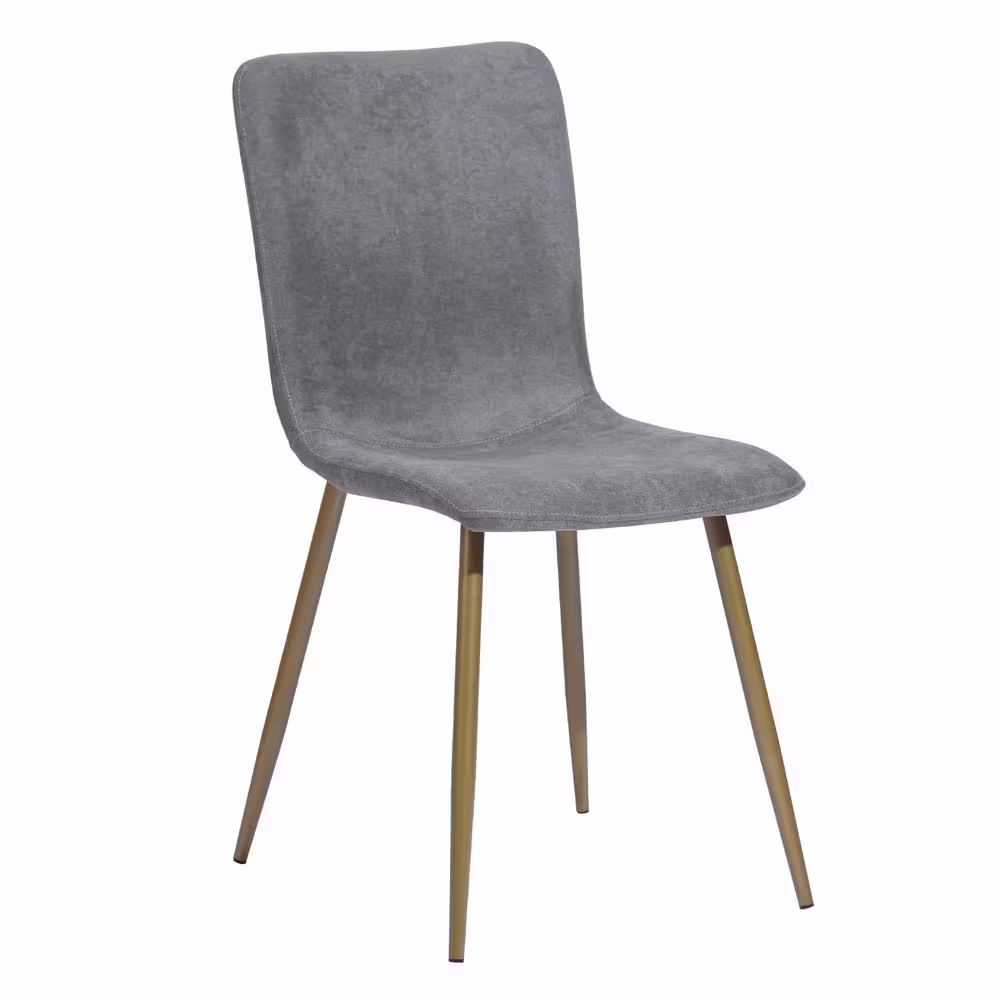 Homy Casa Scargill Grey Fabric Upholstered Dining Chair (Set of 4)