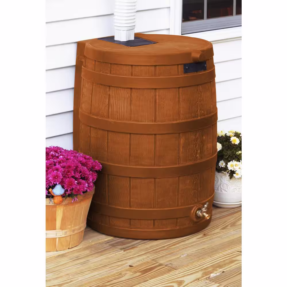 Good Ideas 40 Gal. Terra Cotta Rain Wizard