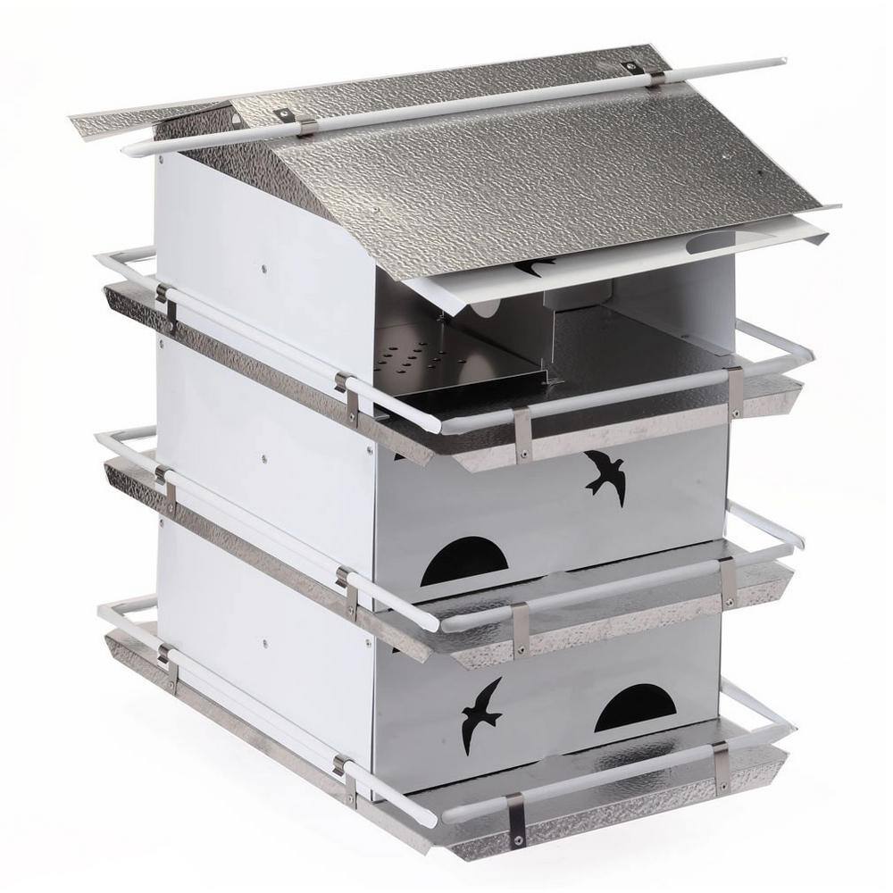 BIRDS choice Watersedge 3-Floor-6 Room Purple Martin House