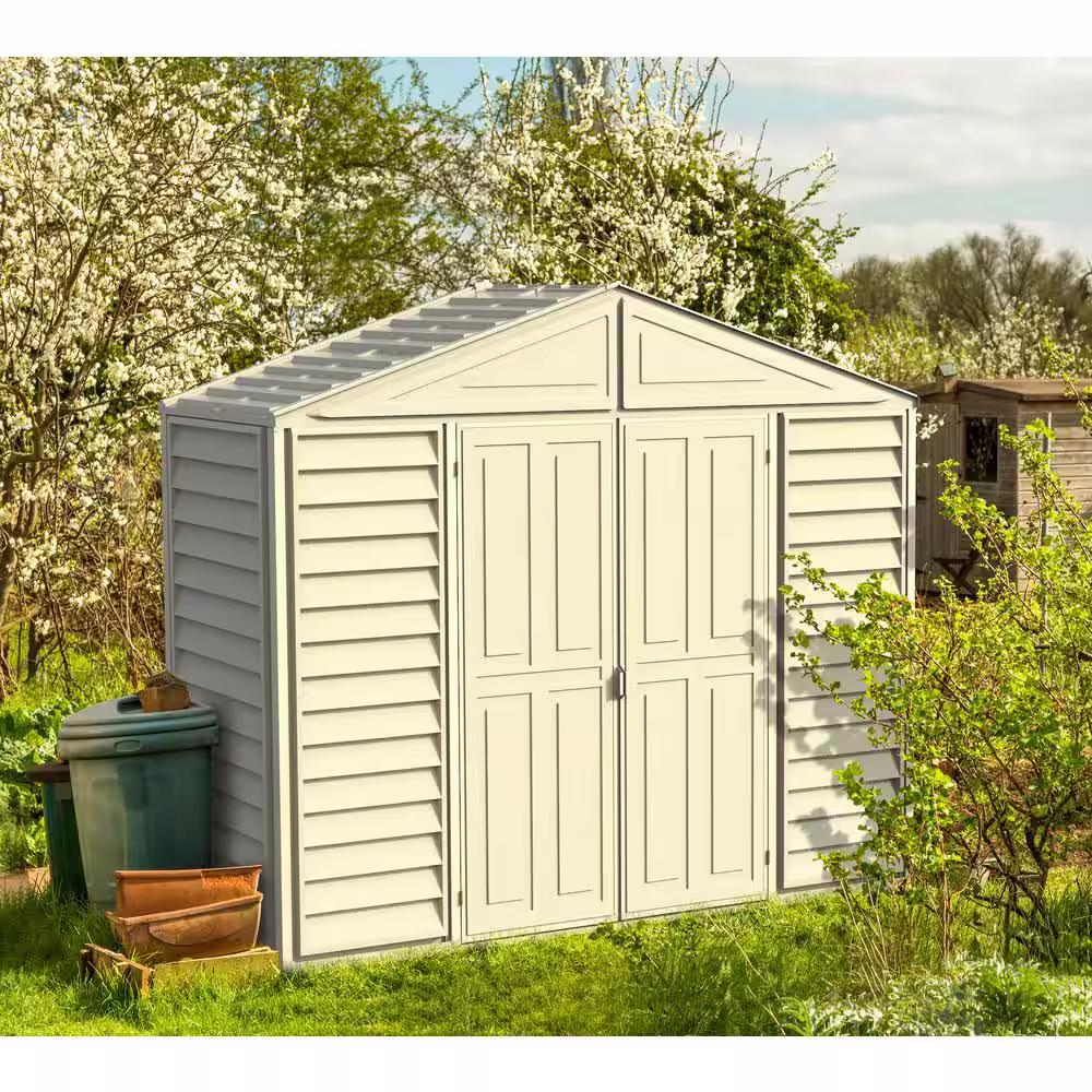 Duramax Building Products SidePro 10.5 ft. x 3 ft. Vinyl Shed