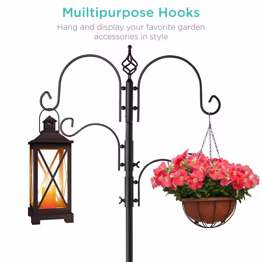 Best Choice Products Steel Suet/Block Multi-Bird Feeder Station