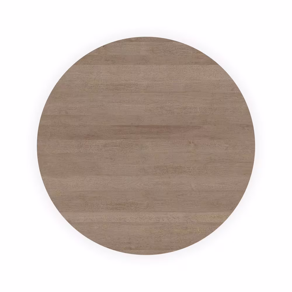 HOMESTYLES Brentwood Oak Round Dining Set Seats 4