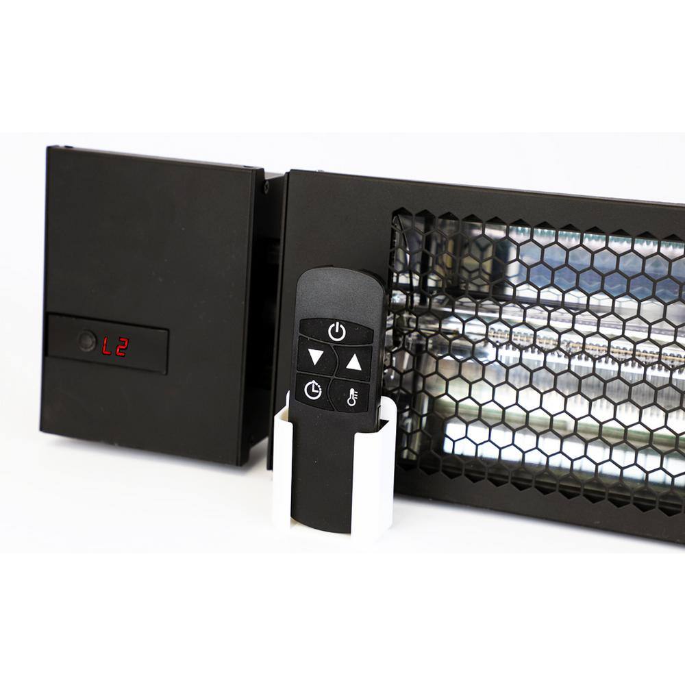 King Electric Electric RK Series 24 in. 120-Volt 1500-Watt with 15 Amp Plug and Remote Infrared Radiant Heater