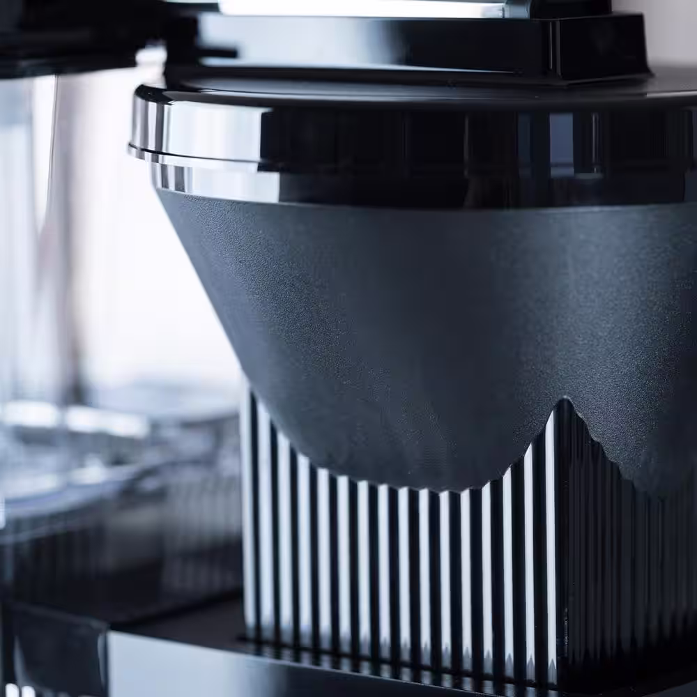 MOCCAMASTER KBG 10-Cup Polished Silver Drip Coffee Maker