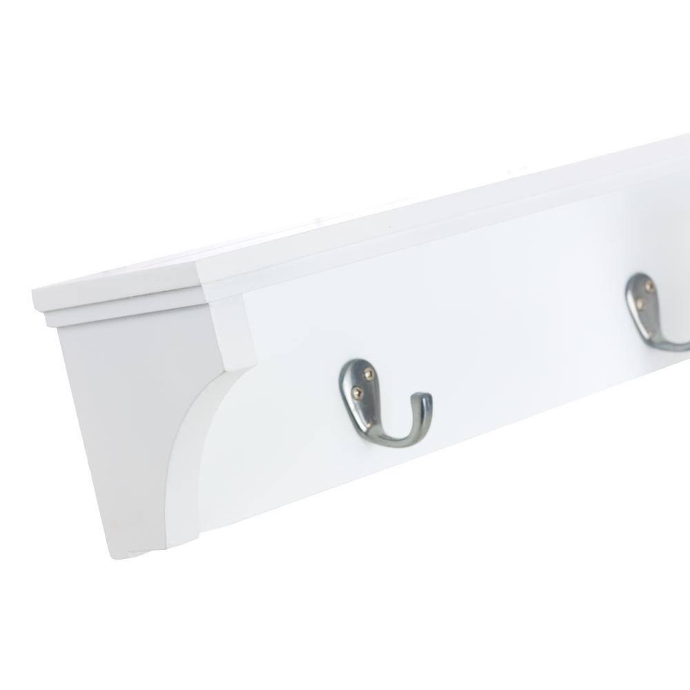 Kiera Grace kieragrace KG Finley Wall Shelf, 3 Hooks