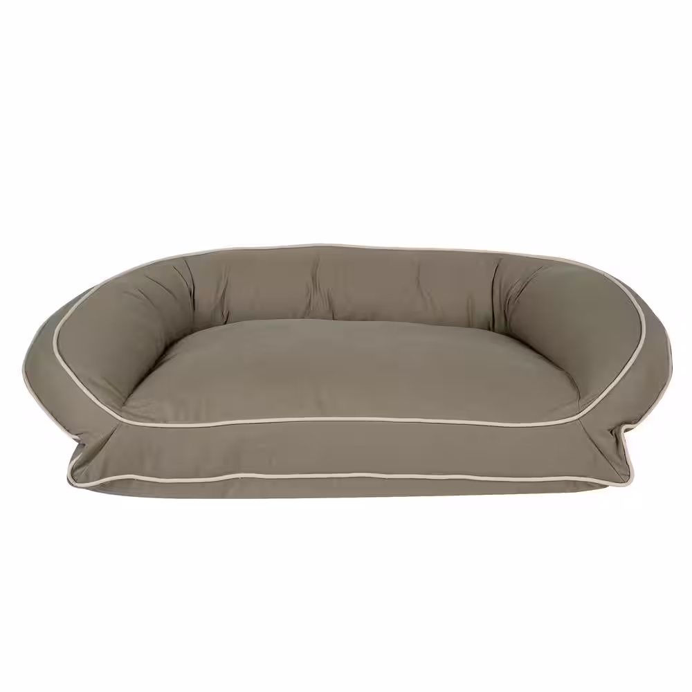 Carolina Pet Company Large/X-Large Sage Classic Canvas Bolster Bed