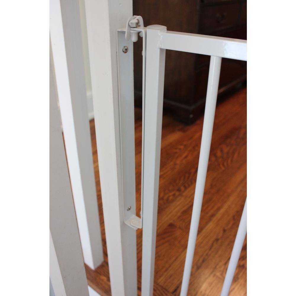 Cardinal Gates 30 in. H x 27 in. to 42.5 in. W x 2 in. D White Stairway Special Safety Gate